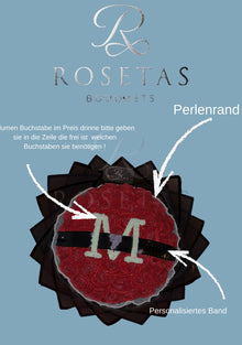 Rosenstrauß-50ROSEN- Mit Buchstabe