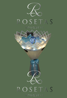 Bluelagoon-Bouquet (33Rosen)