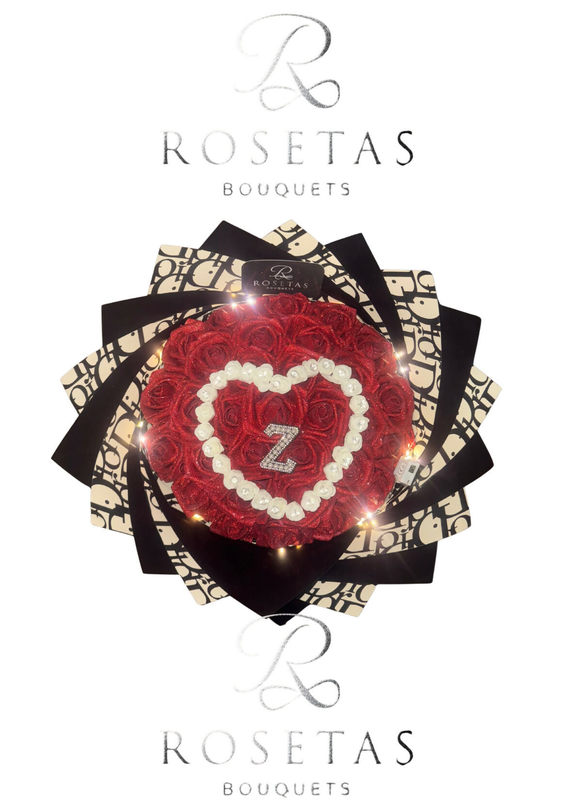 Redstar-Bouquet (33Rosen)