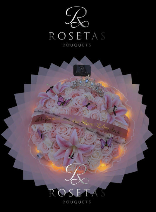 Princess-Bouquet(100Rosen)